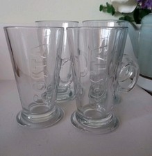 Costa Coffee Coffee/Latte Glass... X 4 Job Lot.   See Description.