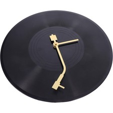  Vinyl Record Wall Clock Office Music Room Decor Decorative Hanging