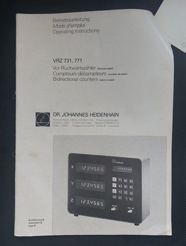 Heidenhain vrz 731 771 - 731,,