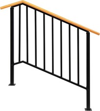 Wooden handrail galvanized - handrail,
