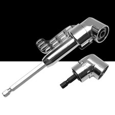  2 PCS Corner Drill Bit Adapter Right Angle Screwdriver Socket Holder