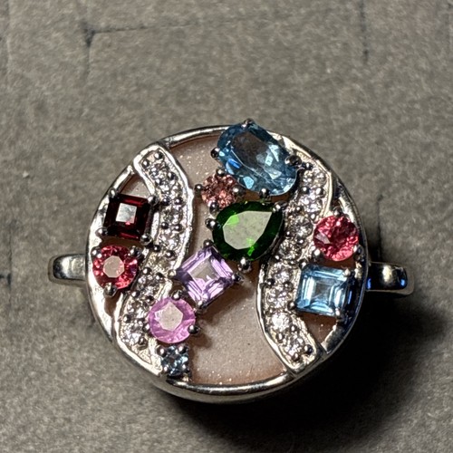 Multi colour gemstone - multi,