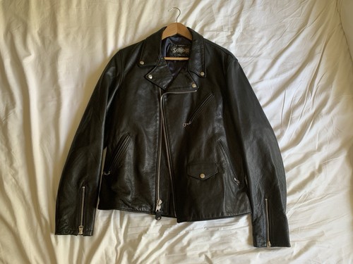 Schott men black biker - men's,