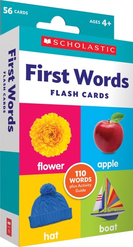 First words flash cards medium - first,