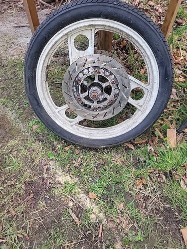 Yamaha 350 front wheel - yamaha,
