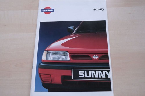 222711 nissan sunny brochure - 222711),
