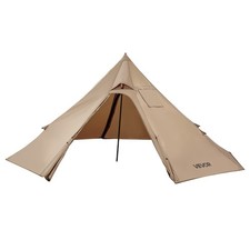 VEVOR Tipi Hot Tent with Stove Jack Waterproof Portable for 2 Persons Camping