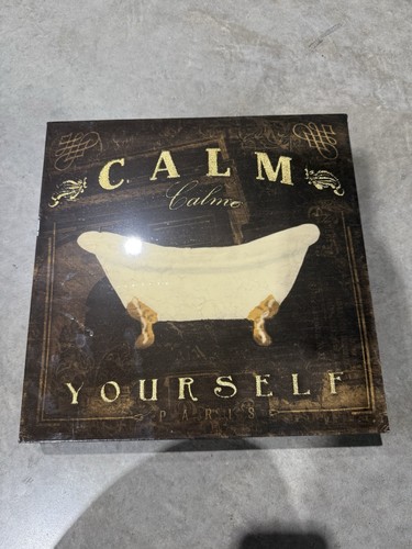 Bathroom decor sign - , french