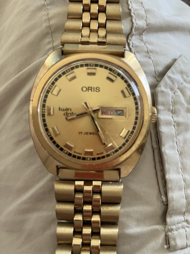 Vintage oris twin date - vintage,