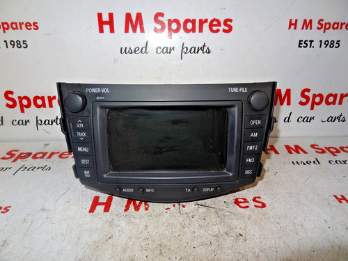 Toyota rav head unit radio - toyota,