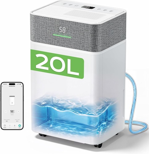 Jummico dehumidifier 20l day - dehumidifier, 20l/day