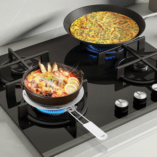 Stainless steel simmer plate - steel,