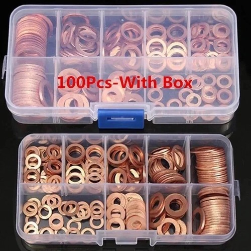 100x solid copper sump plug - 100x,
