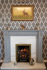 Painted Wood  Surround cream