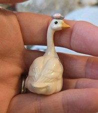 Hagen Renaker Goose On Paper