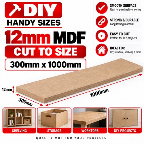 Mdf boards sheets 12mm - sheets, thick