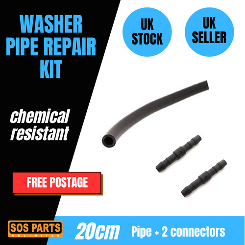 Windscreen washer pipe repair - washer,