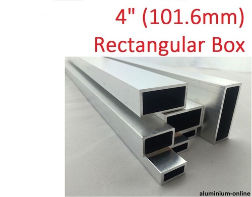 Aluminium rectangular box - aluminium,
