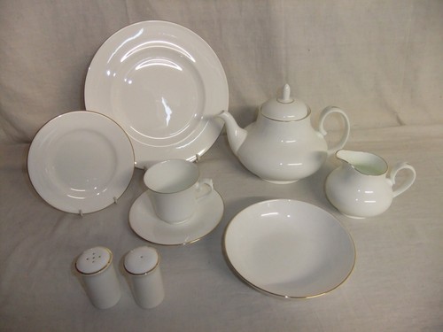 Queen anne white - queen, china