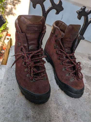 Zamberlan leather hiking boots - leather,