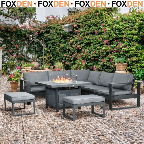 Piece aluminium garden - 6-piece,