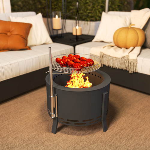 Round steel fire - round,