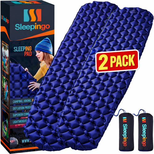 Pack inflatable mat - inflatable, camping