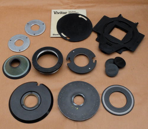 Enlarger lens panels - ,