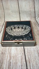 Vintage Cut Glass Ashtray