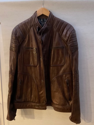 Belstaff leather jacket - leather,