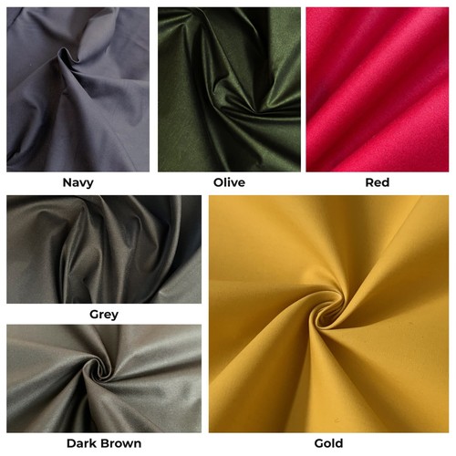 Cotton canvas wax fabric 6oz - cotton,