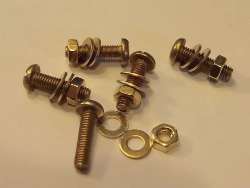 M4x16 brass pan - 5,