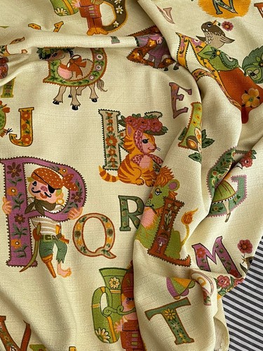 Frieda clowes cotton fabric - frieda,