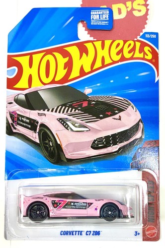 2026 hot wheels pink - wheels, corvette