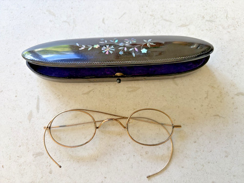 Vintage wire framed glasses - vintage, wire-framed