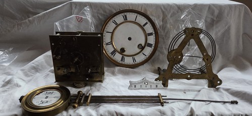 Vintage clock movements and - clock,