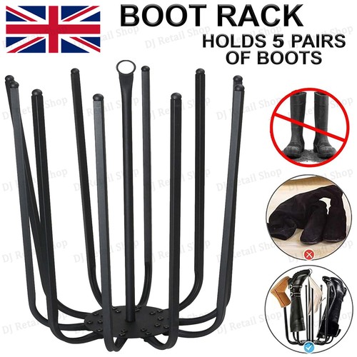 Welly boot stand rack pair - boot,
