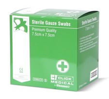 Click Medical Gauze Swabs