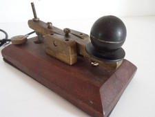 BRASS ANTIQUE MORSE CODE