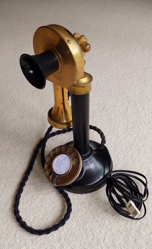 1920s candlestick phone - 1920s,