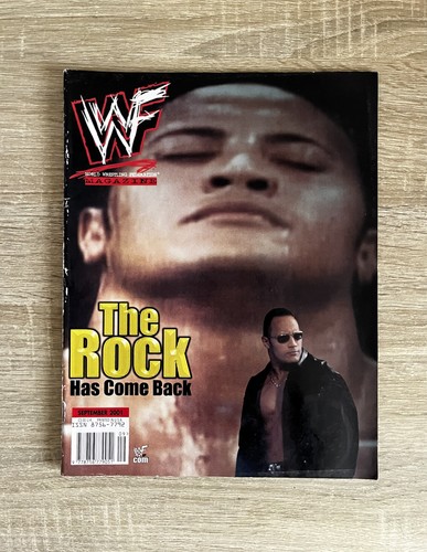 Wwf magazine september 2001 - wwf,