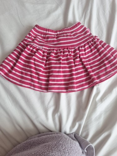 Babies pink white skorts - pink,