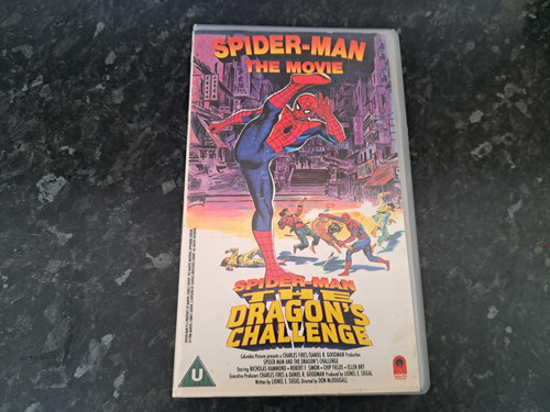 Spiderman the movie vhs - movie,