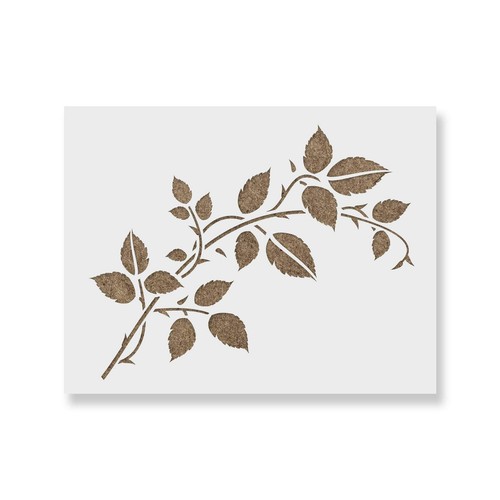 Leafy vine stencil craft - leafy,