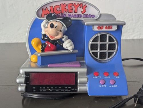Mickey mouse alarm clock - mickey,