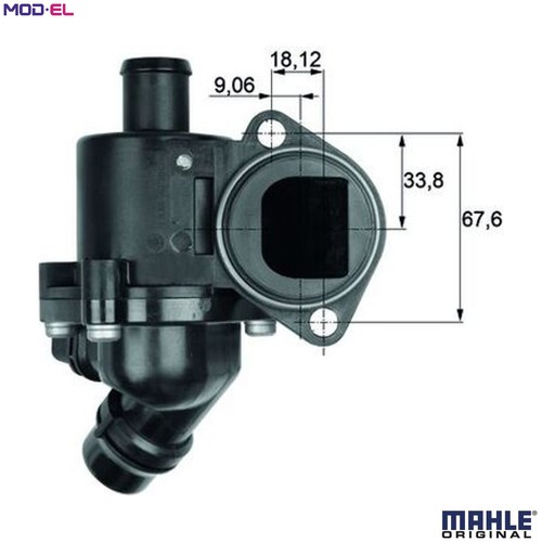 Thermostat coolant 105 - thermostat, 3
