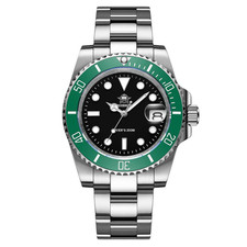 ADDIESDIVE H3QZ Sub 41mm Quartz 200m Dive Watch Starbucks Ceramic Bezel - UK