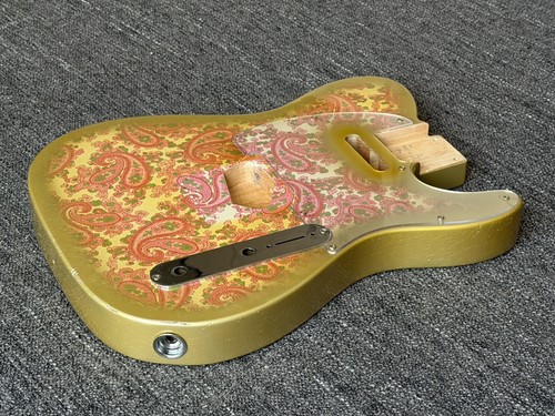 Telecaster style aged - style, gold