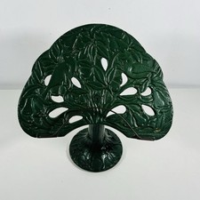 Vintage Cast Iron Green Bird &