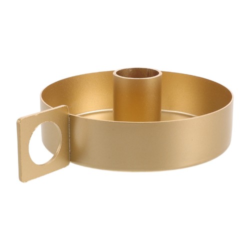 Candle stick holder wrought - stick,